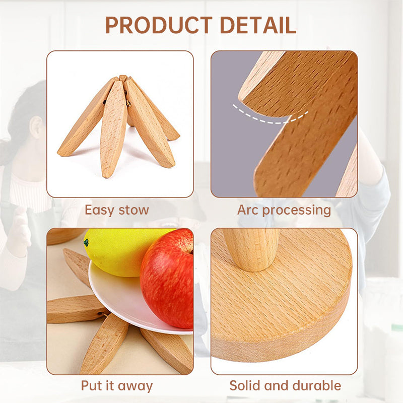 TreeTrivets – Wooden Trivet Set for Hot Dishes eprolo