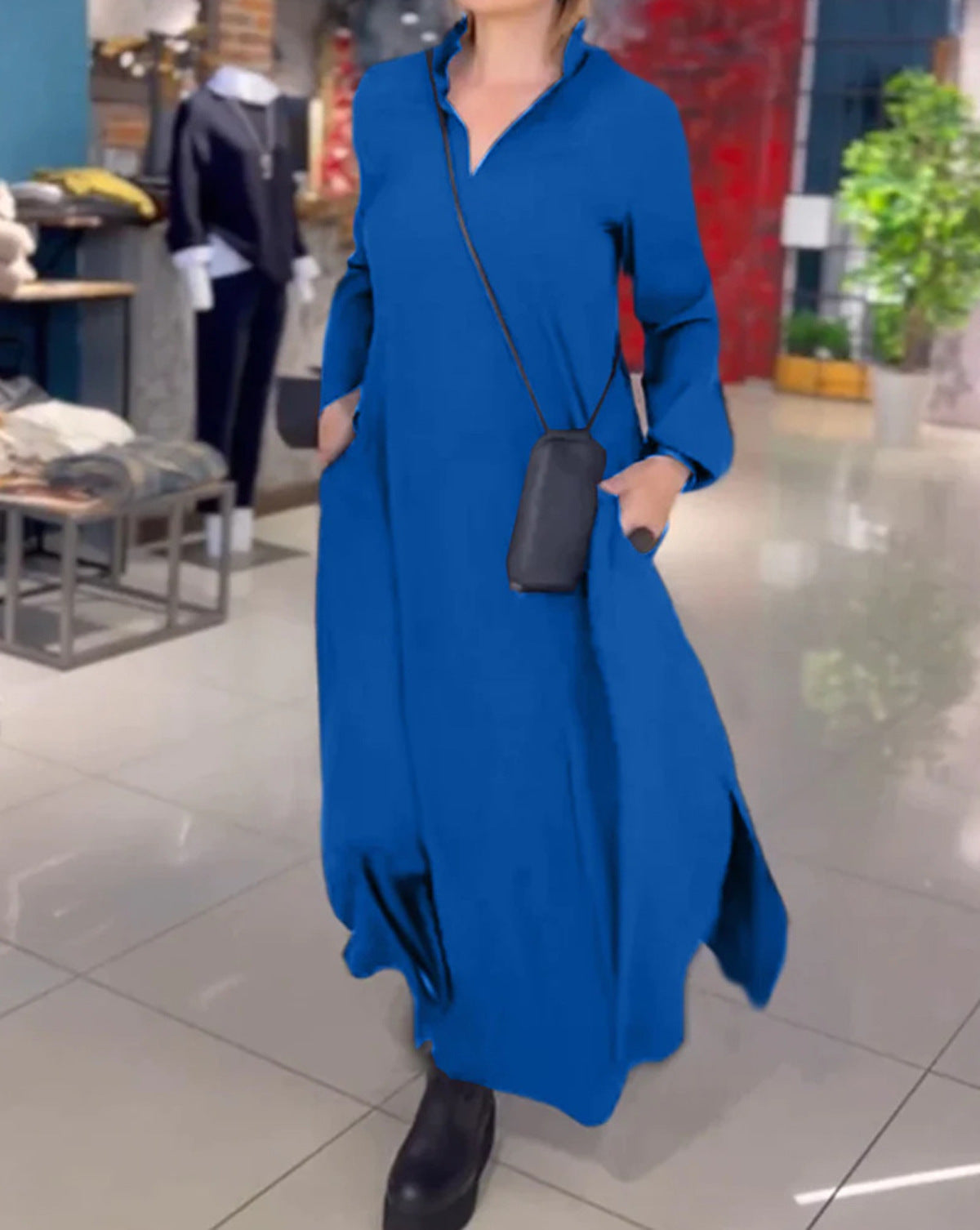V-Neck Maxi Dress eprolo