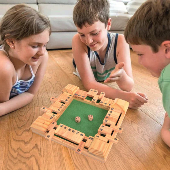 Flip-n-Count - Wooden Shut the Box Game eprolo