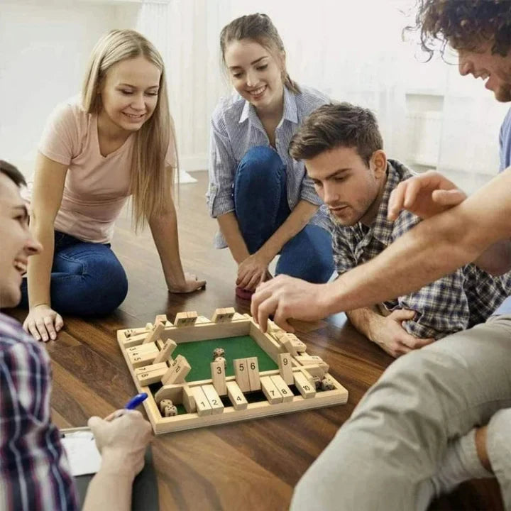 Flip-n-Count - Wooden Shut the Box Game eprolo