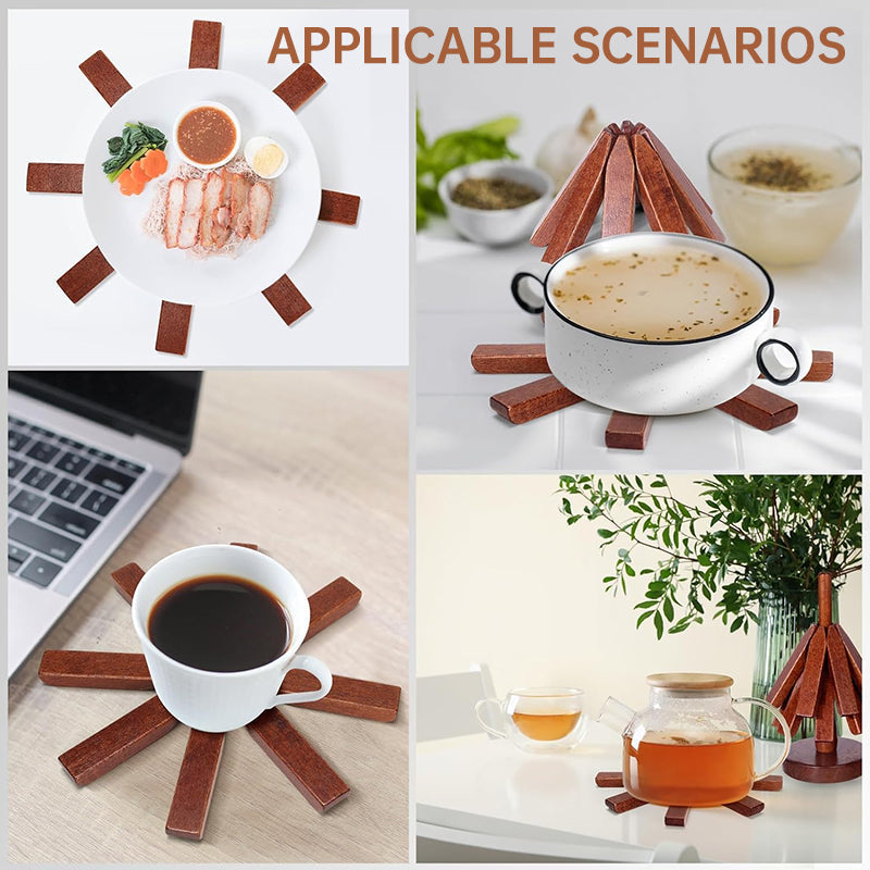 TreeTrivets – Wooden Trivet Set for Hot Dishes eprolo