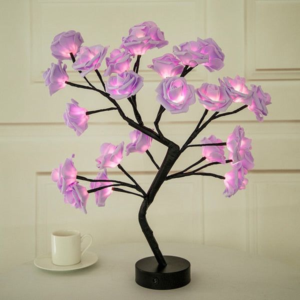 Blossom Bliss Glowing Rose Tree - Urban-Utopia