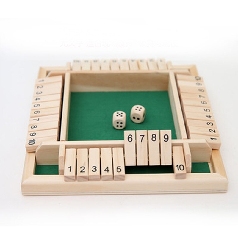 Flip-n-Count - Wooden Shut the Box Game eprolo