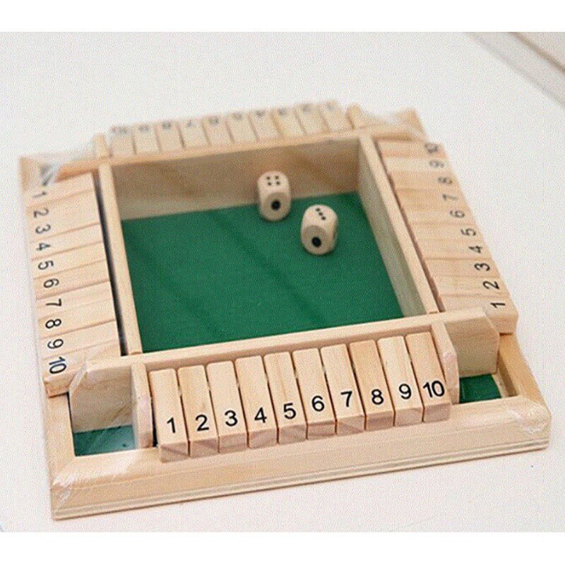 Flip-n-Count - Wooden Shut the Box Game eprolo