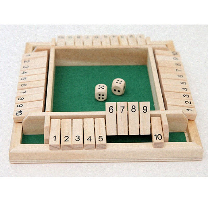 Flip-n-Count - Wooden Shut the Box Game eprolo