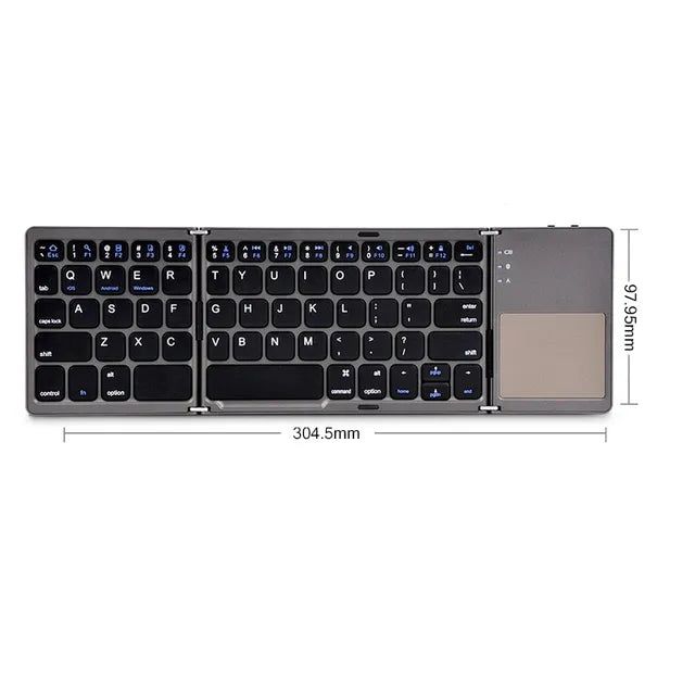 Folding Wireless Bluetooth Keyboard - Urban-Utopia