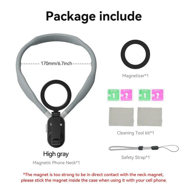 MagSnap - Magnetic Neck Hold Mount Selfie Stick Tripod - Urban-Utopia