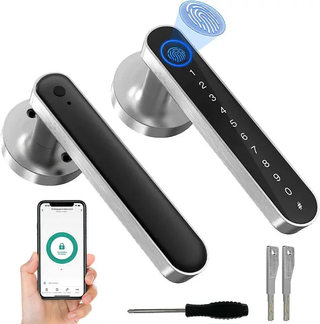 SecureTouch™ Smart Fingerprint Door Lock - Urban-Utopia