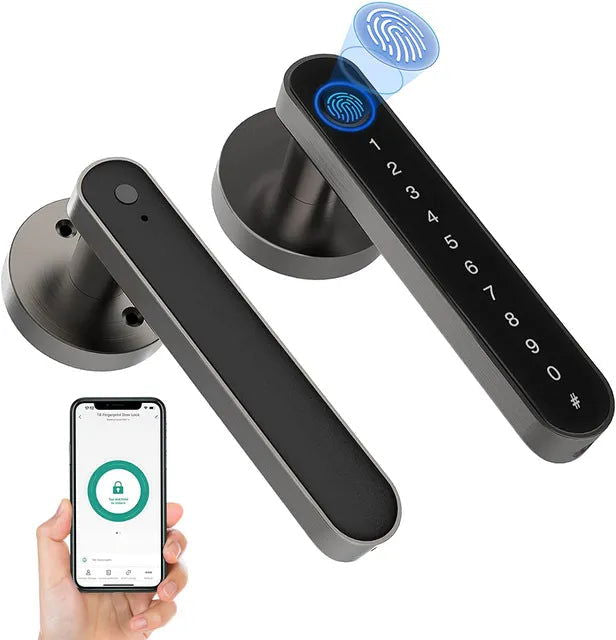 SecureTouch™ Smart Fingerprint Door Lock - Urban-Utopia