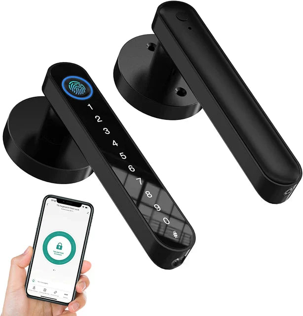 SecureTouch™ Smart Fingerprint Door Lock - Urban-Utopia