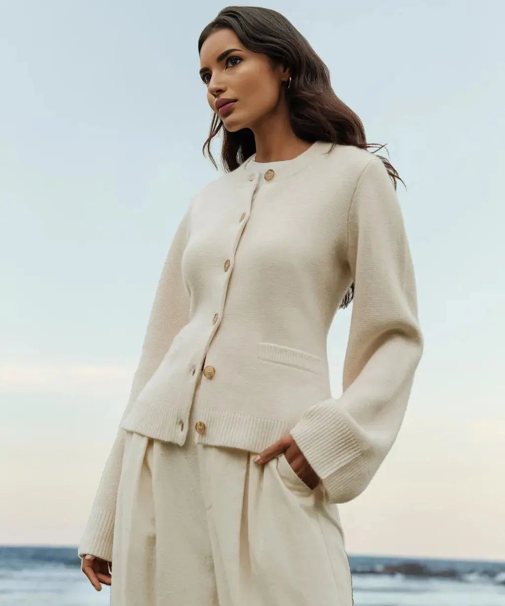 Ultra-Soft Button Cardigan - Urban-Utopia