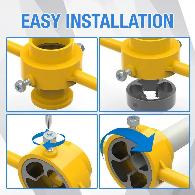 PipePro - PVC & Water Pipe Threading Kit eprolo