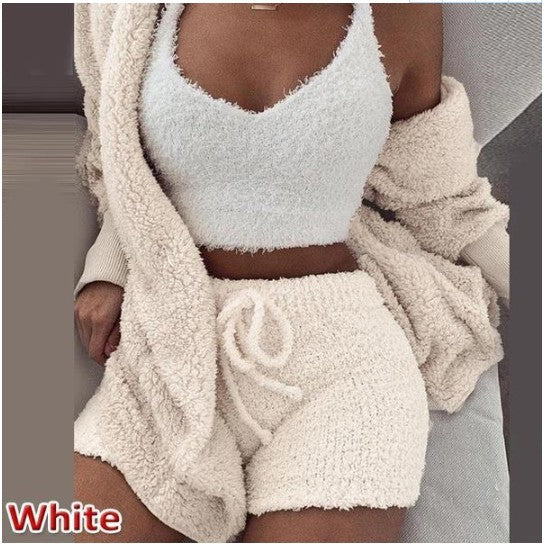 CozyCharm - Fluffy 3-Piece Lounge Set eprolo