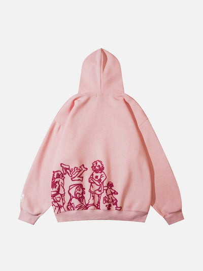 Animated Attire Hoodie - Urban-Utopia