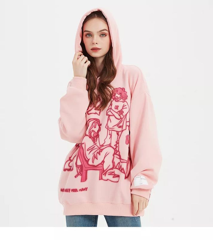 Animated Attire Hoodie - Urban-Utopia