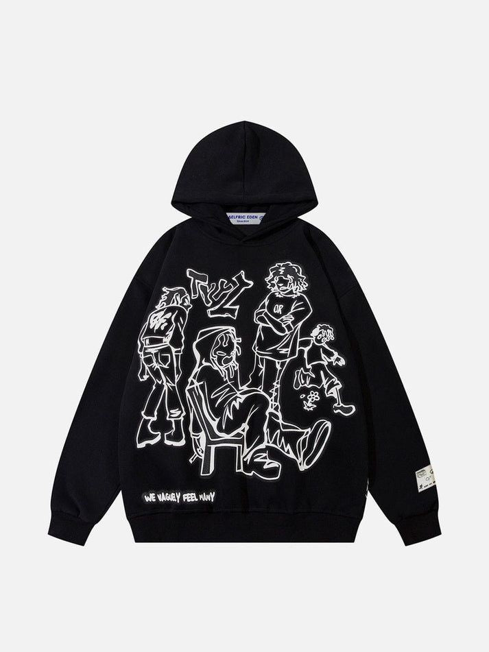 Animated Attire Hoodie - Urban-Utopia