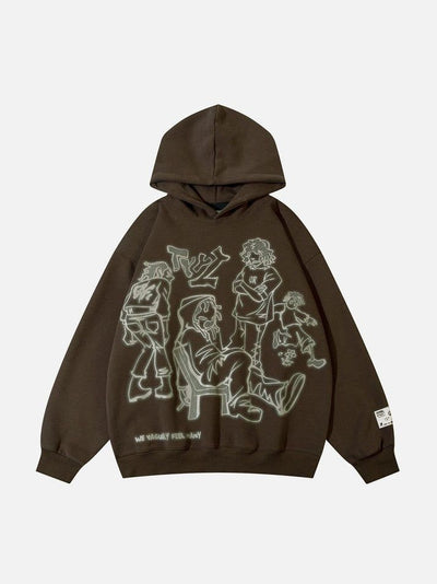 Animated Attire Hoodie - Urban-Utopia