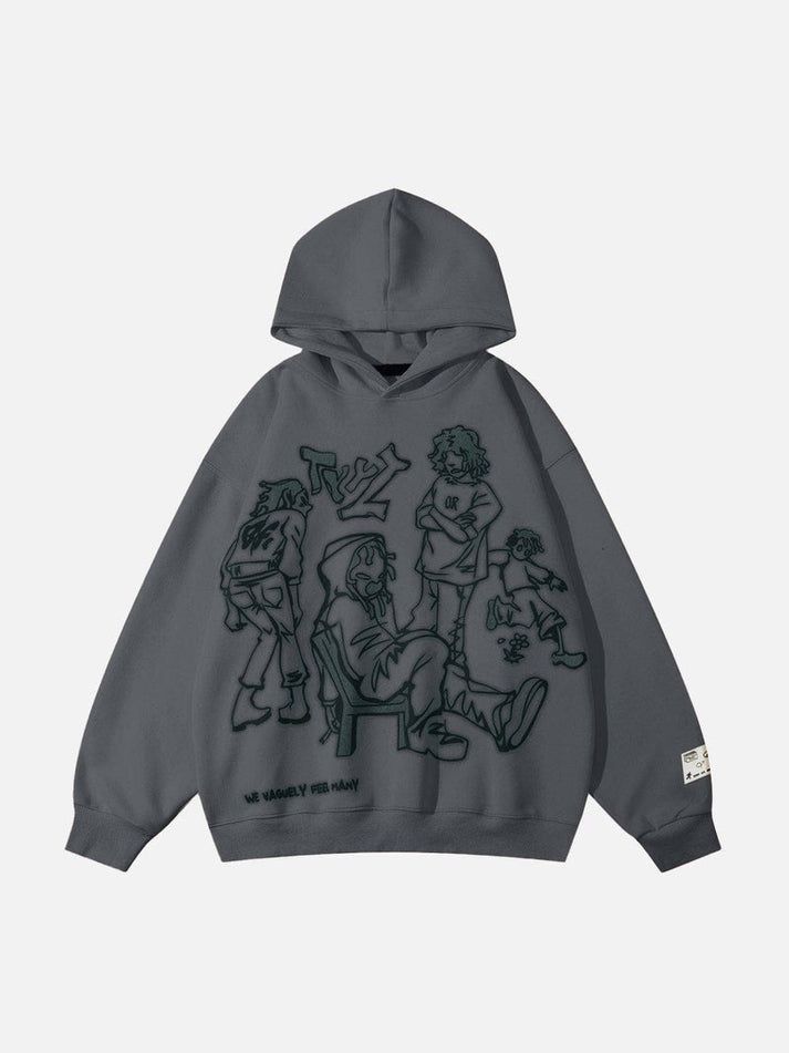 Animated Attire Hoodie - Urban-Utopia