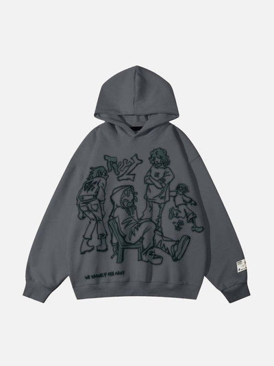 Animated Attire Hoodie - Urban-Utopia