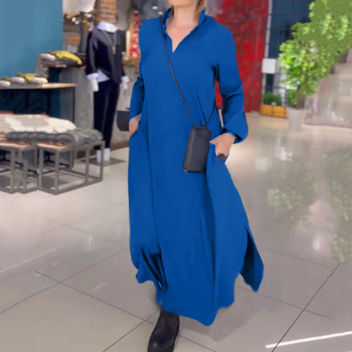 V-Neck Maxi Dress eprolo