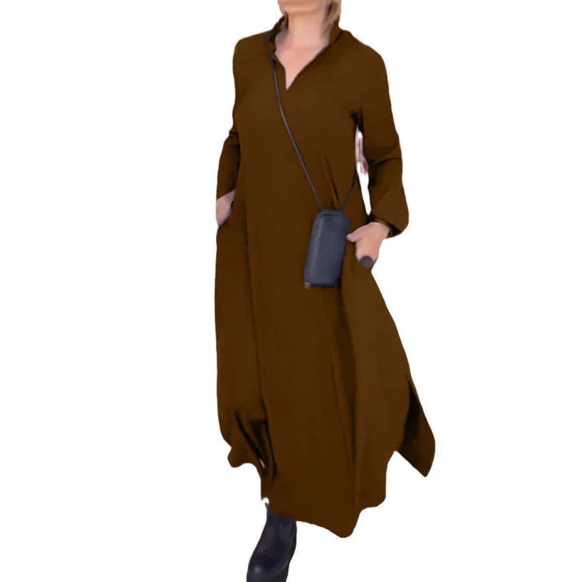 V-Neck Maxi Dress eprolo