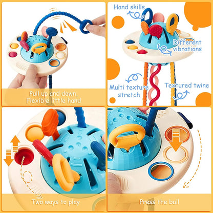 SensoryOcto - Pull String Developmental Toy eprolo