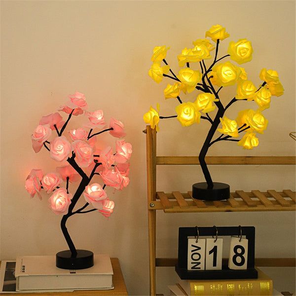 Blossom Bliss Glowing Rose Tree - Urban-Utopia
