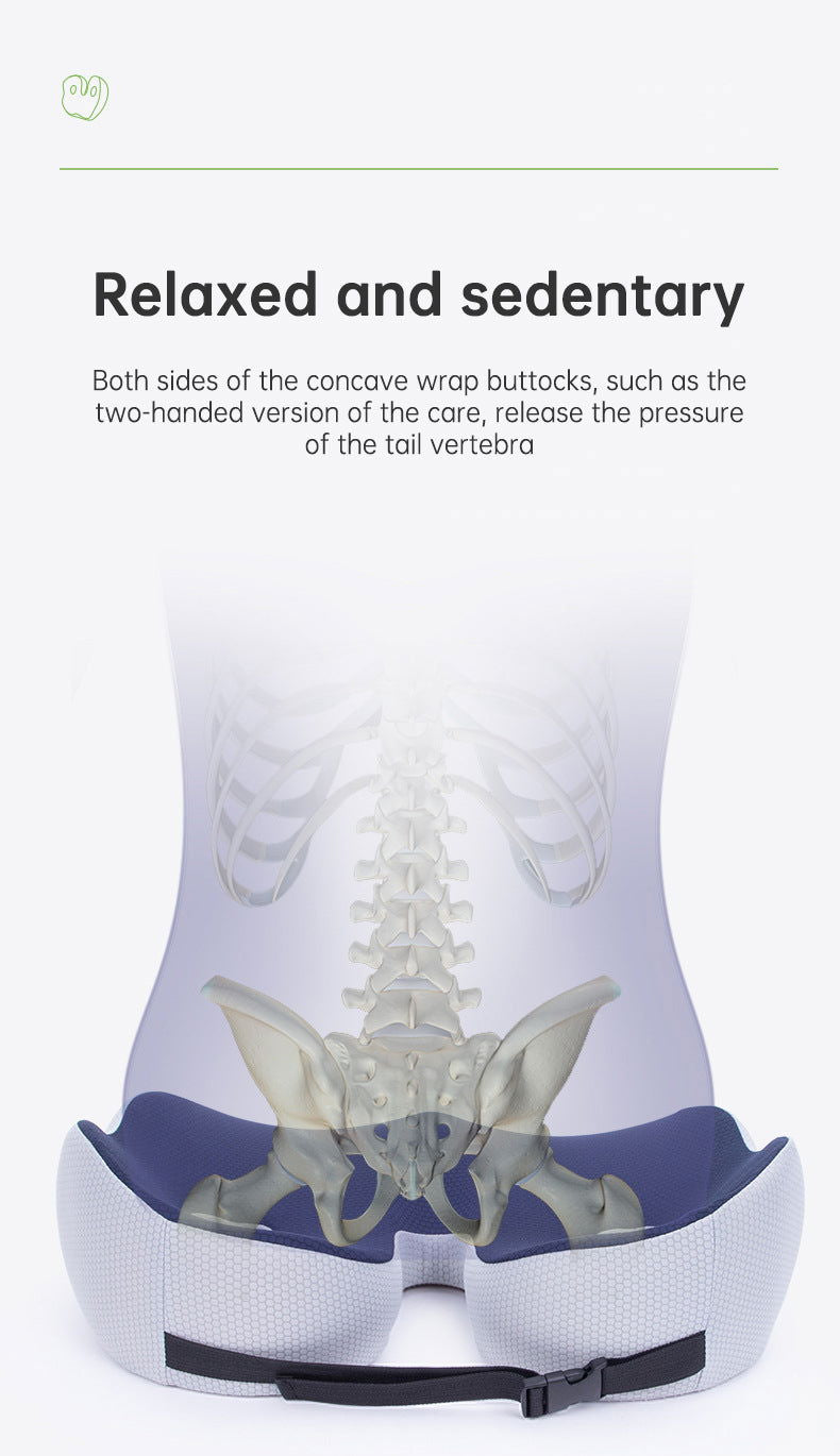 ComfortFlex™️- OrthoSoothe Memory Foam Seat Cushion - Urban-Utopia