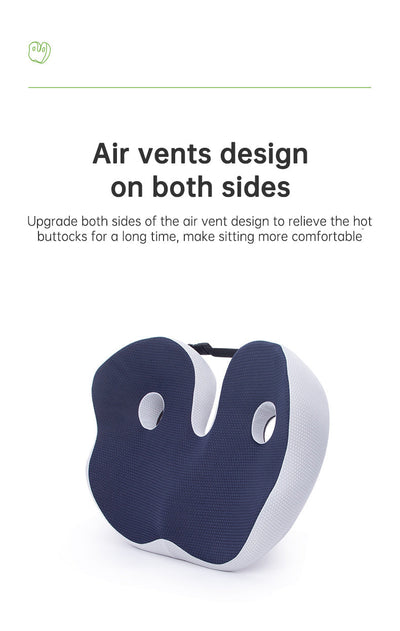 ComfortFlex™️- OrthoSoothe Memory Foam Seat Cushion - Urban-Utopia