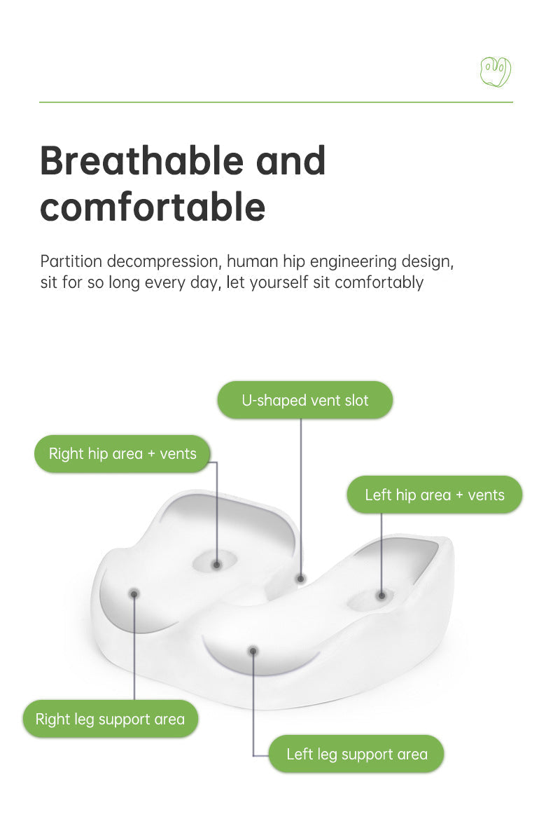 ComfortFlex™️- OrthoSoothe Memory Foam Seat Cushion - Urban-Utopia