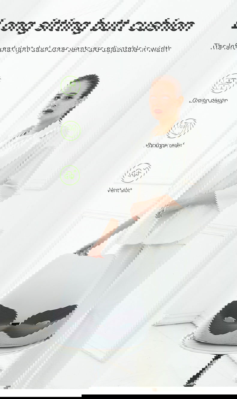 ComfortFlex™️- OrthoSoothe Memory Foam Seat Cushion - Urban-Utopia