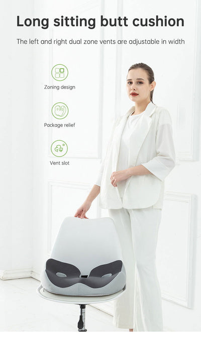 ComfortFlex™️- OrthoSoothe Memory Foam Seat Cushion - Urban-Utopia