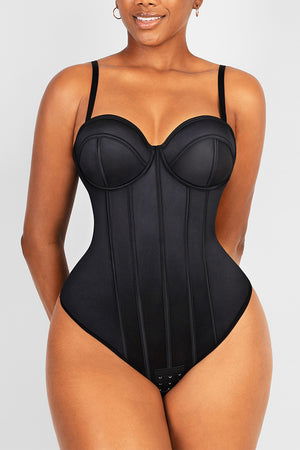 Corset Thong Bodysuit - Urban-Utopia