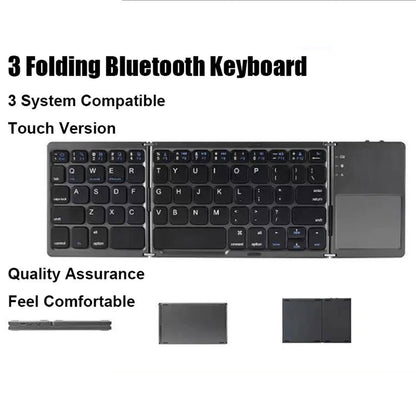 Folding Wireless Bluetooth Keyboard - Urban-Utopia