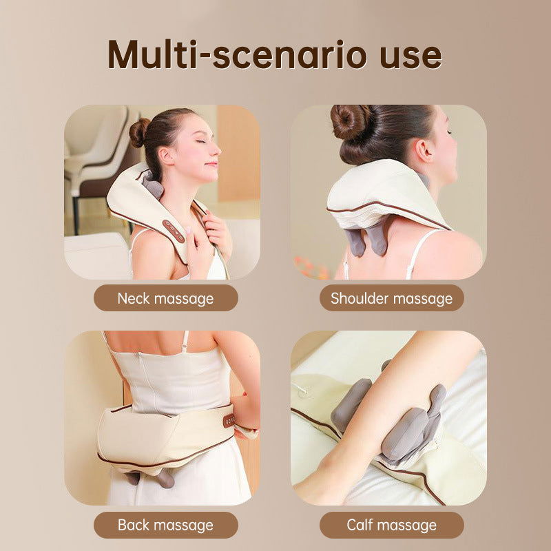 Heating Vibration Neck Massager - Urban-Utopia