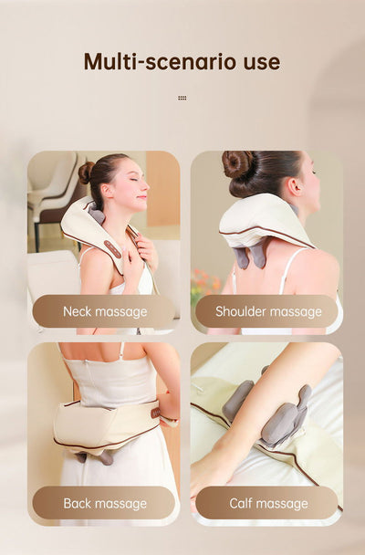 Heating Vibration Neck Massager - Urban-Utopia