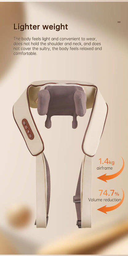 Heating Vibration Neck Massager - Urban-Utopia