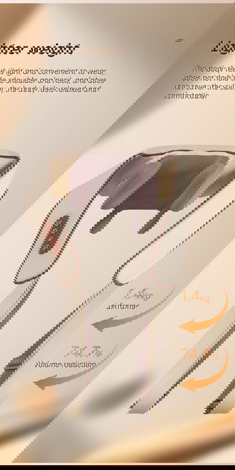 Heating Vibration Neck Massager - Urban-Utopia