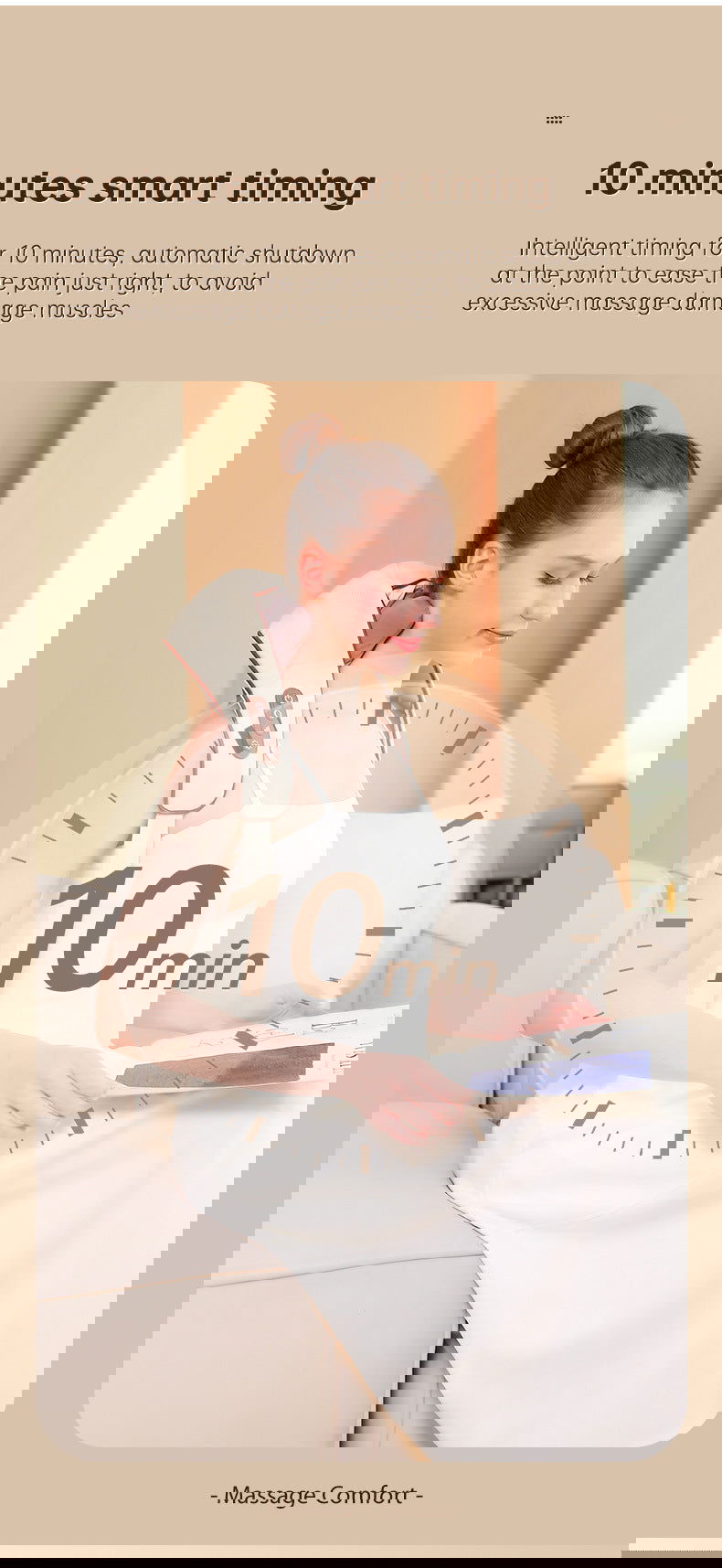 Heating Vibration Neck Massager - Urban-Utopia