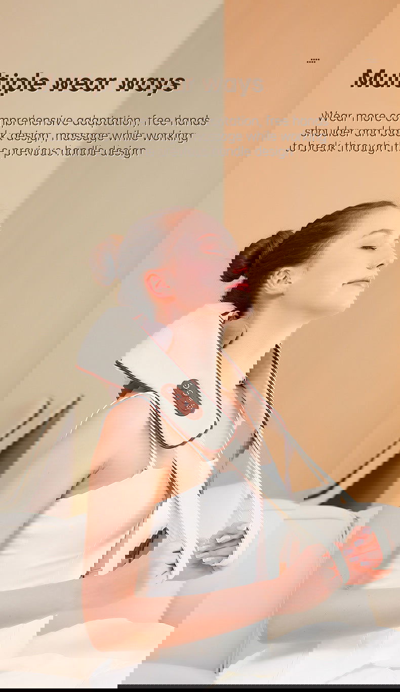 Heating Vibration Neck Massager - Urban-Utopia