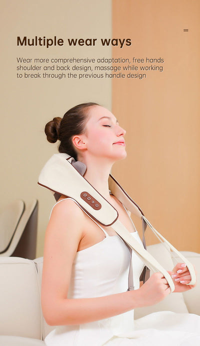 Heating Vibration Neck Massager - Urban-Utopia