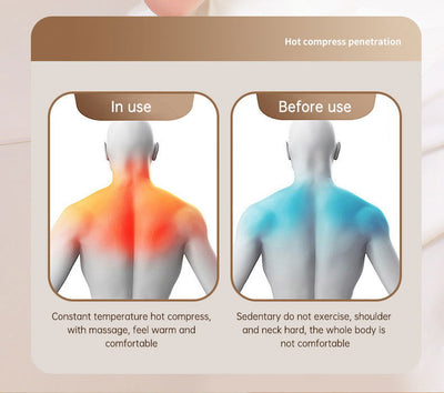 Heating Vibration Neck Massager - Urban-Utopia