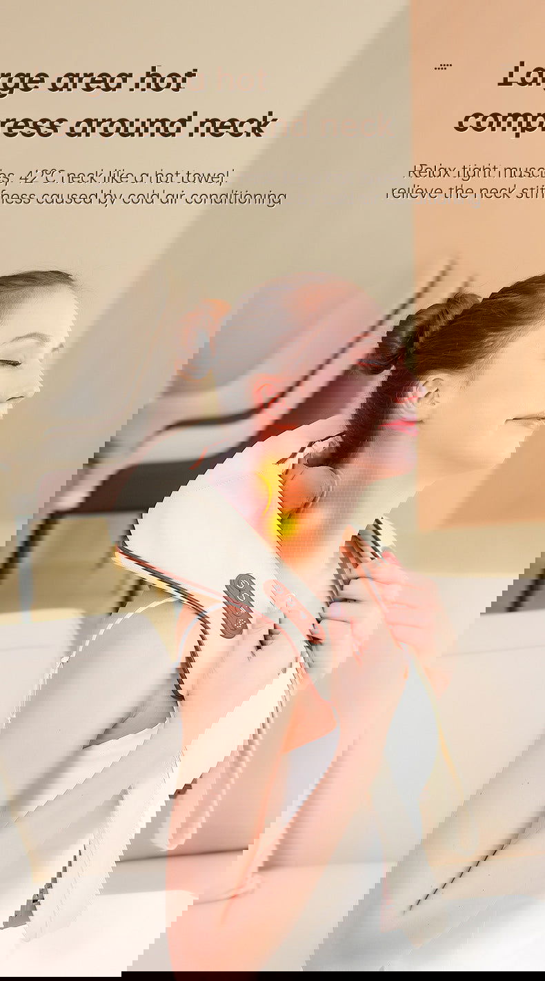 Heating Vibration Neck Massager - Urban-Utopia