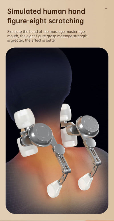 Heating Vibration Neck Massager - Urban-Utopia