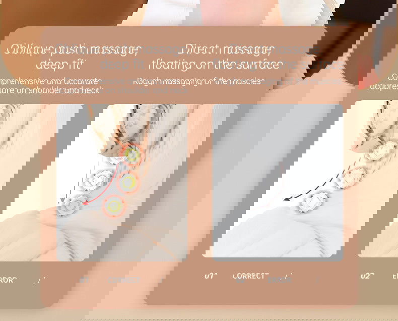 Heating Vibration Neck Massager - Urban-Utopia