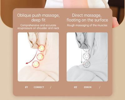 Heating Vibration Neck Massager - Urban-Utopia