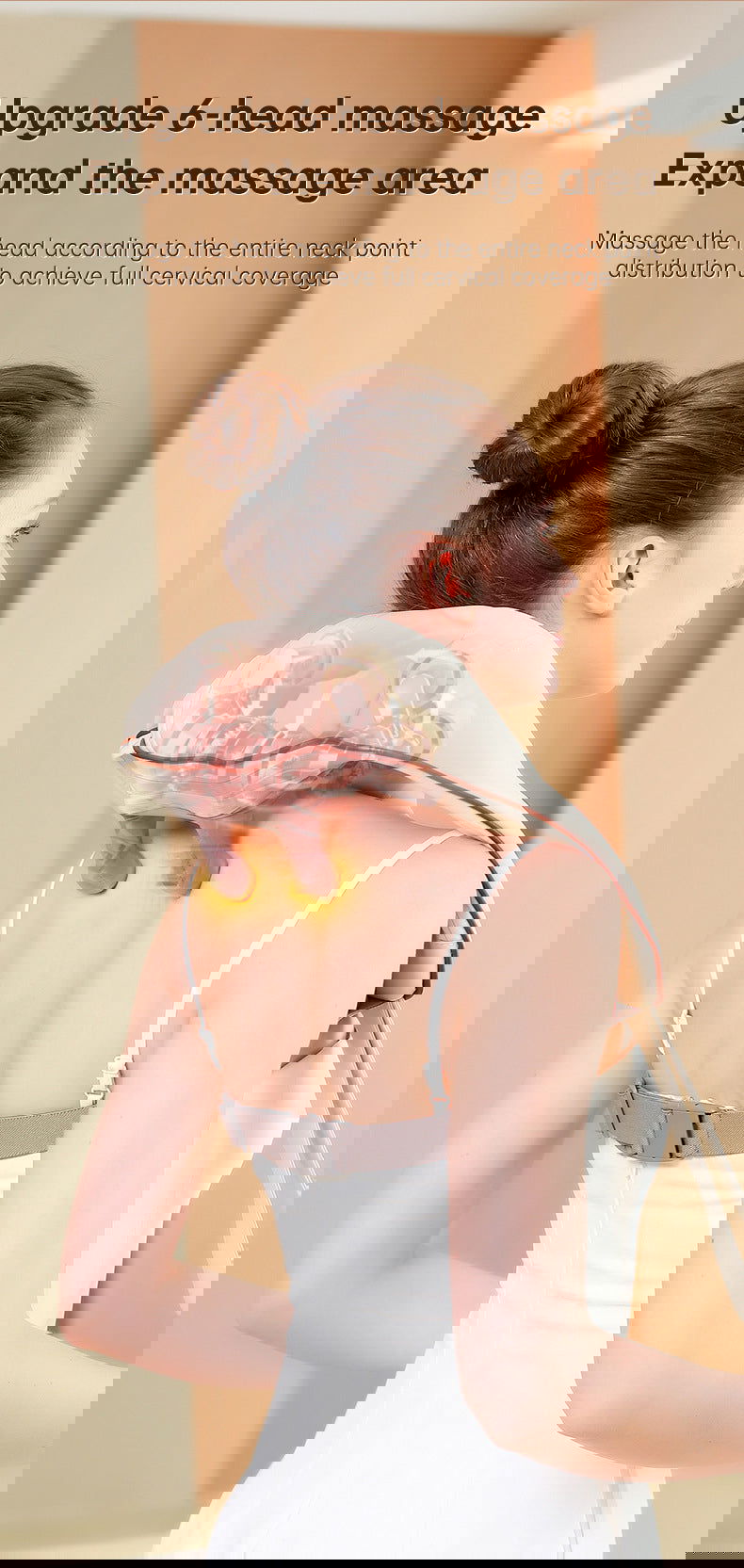 Heating Vibration Neck Massager - Urban-Utopia