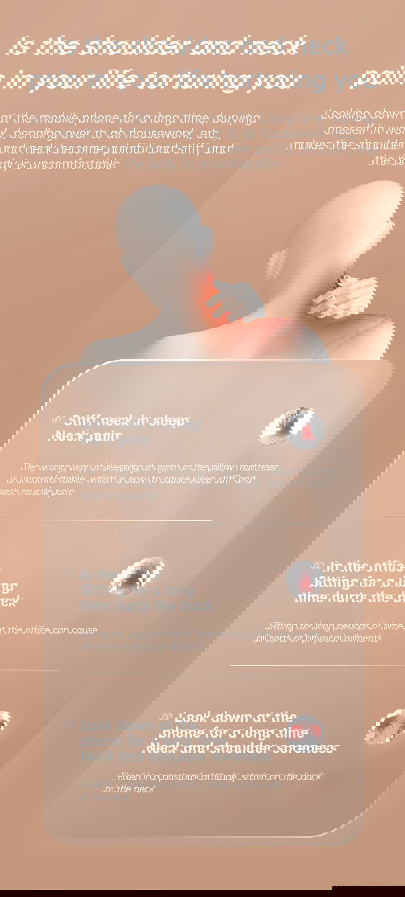 Heating Vibration Neck Massager - Urban-Utopia