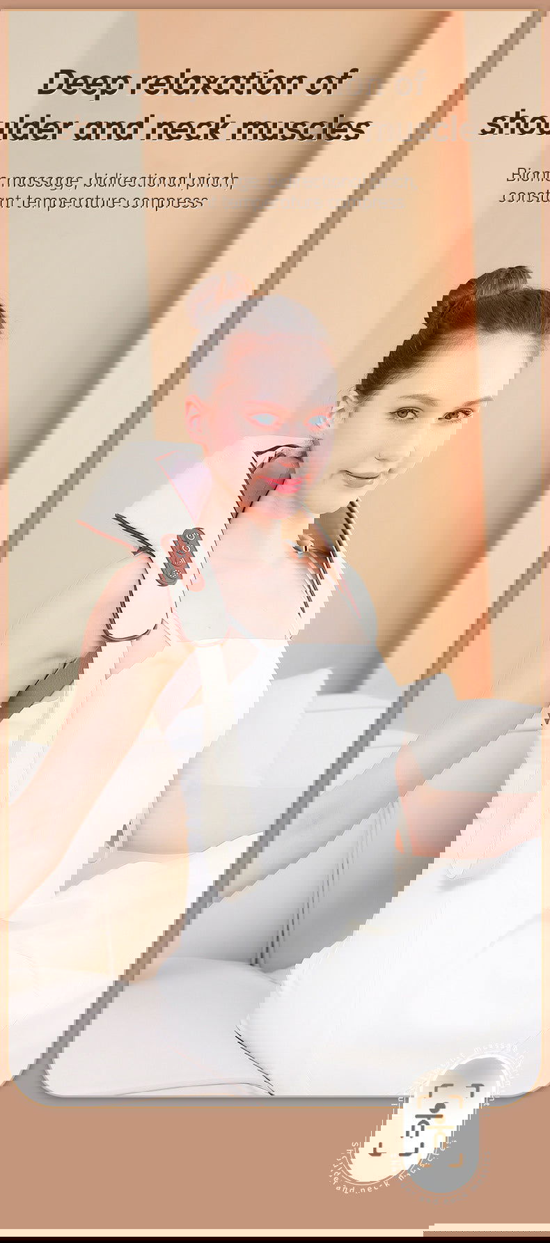 Heating Vibration Neck Massager - Urban-Utopia