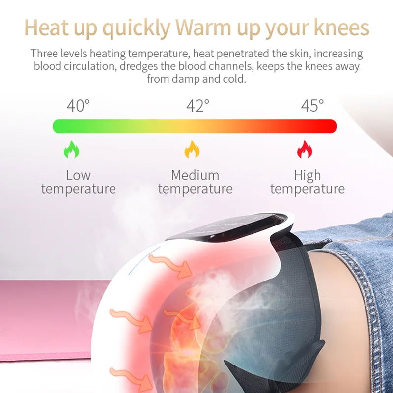 LuxoRelief™️ Knee Heat Massager - Urban-Utopia